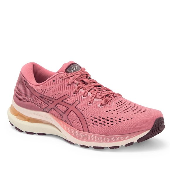Asics Shoes - ASICS GEL-Kayano 28 Running Shoe in Smokey Rose/Deep Mars